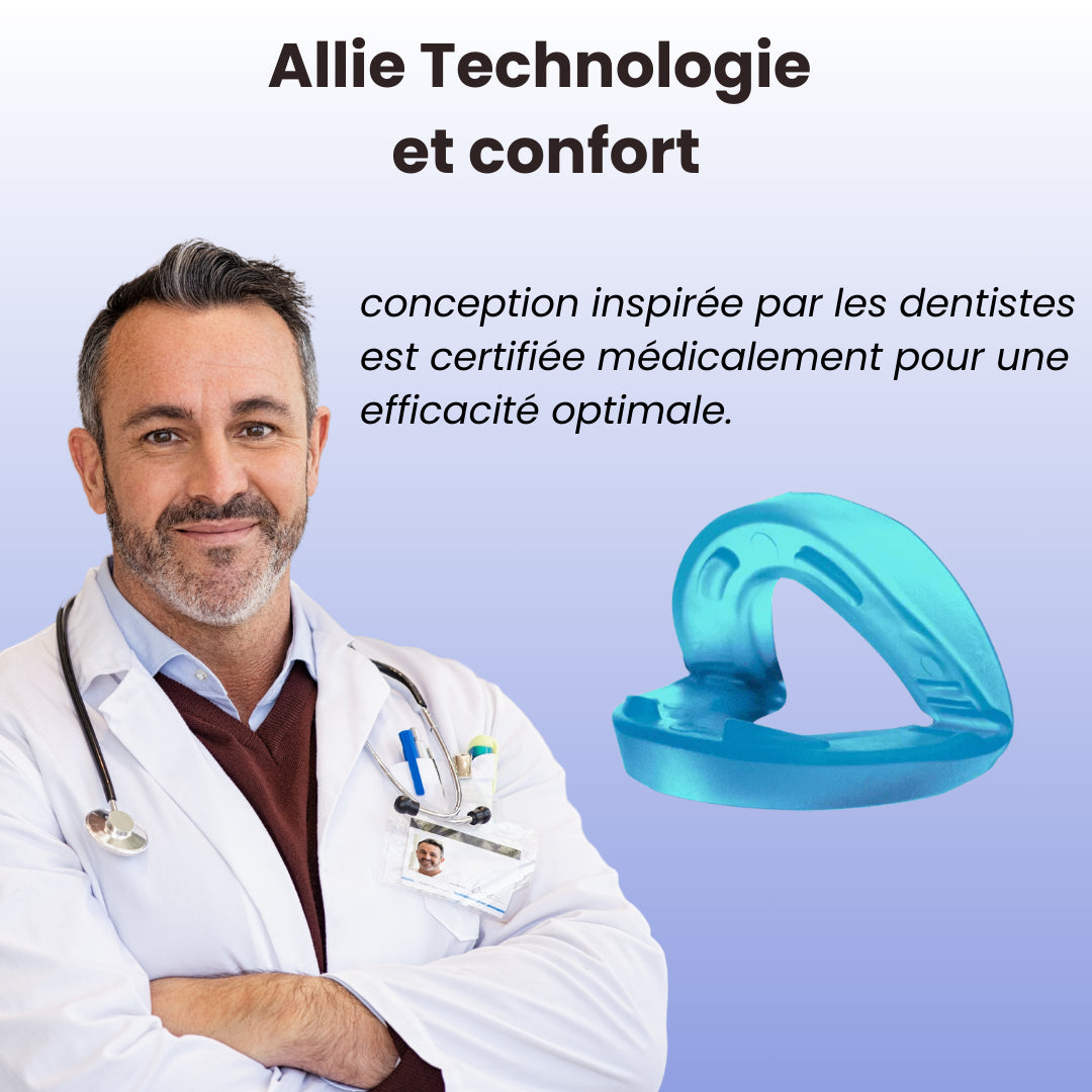 Nuvozen - Embout buccal anti-ronflement ajustable à votre mâchoire | Marque 100% québécoise ♥️