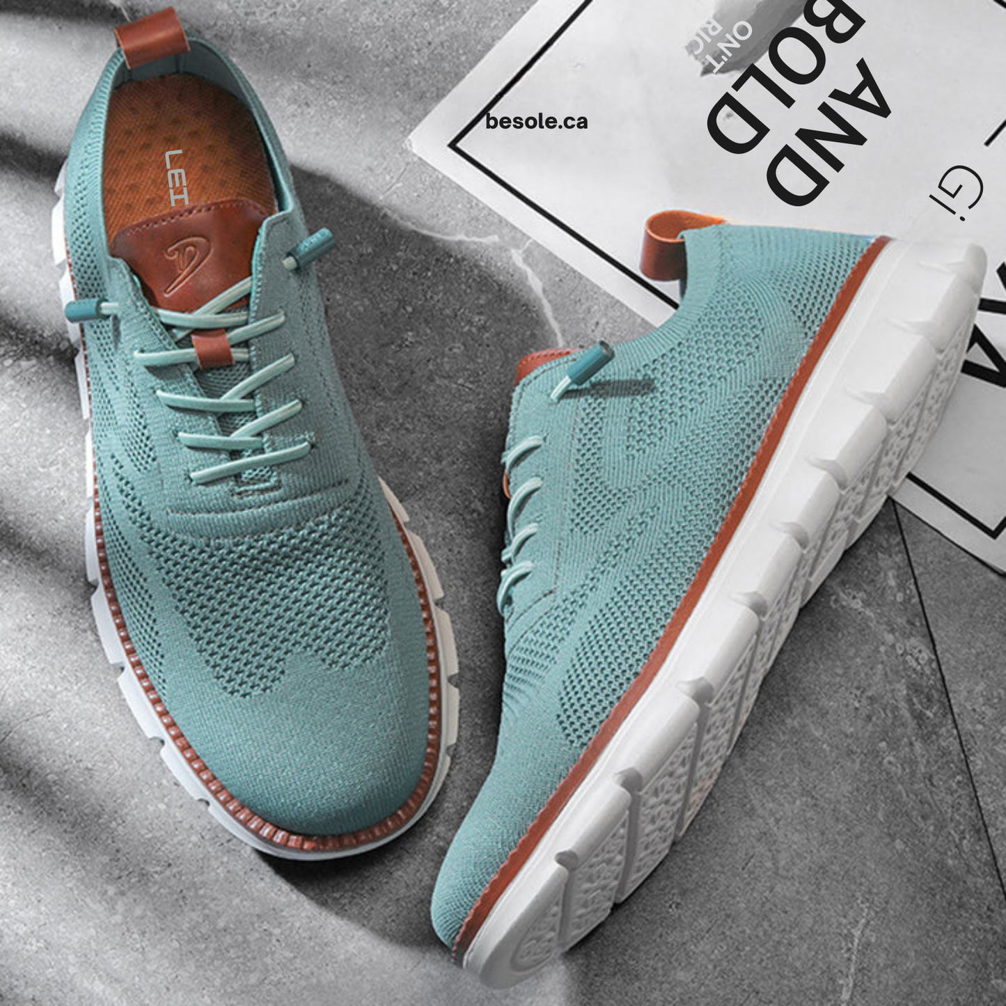 Urban - Chaussures ultra confortables «Teal » édition limitée