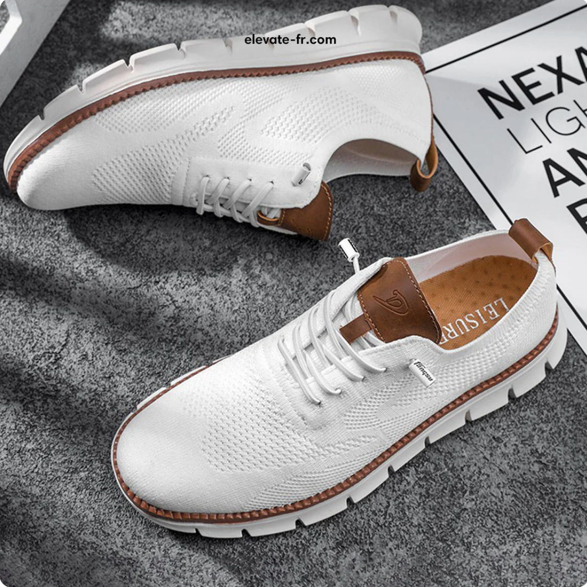 Urban - Chaussures blanches ultra confortables